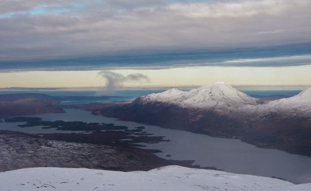 The islands of Loch Maree and Beinn Airigh Charr