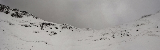 A wintry Coire an Laoigh, beinn Eighe, our snow profile site.