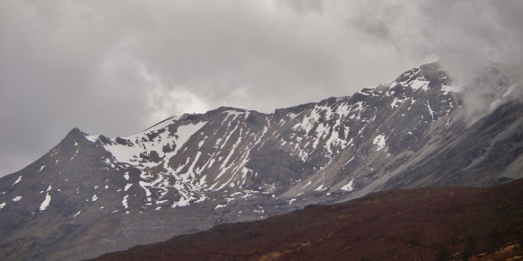 Coire an Laoigh, beinn Eighe - the site for the snow profile.