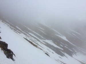 Nice travel day, somewhat misty on the tops!
