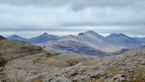 The hills to the south of The Glen