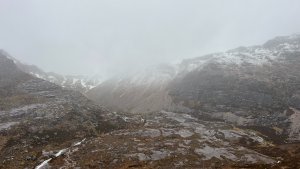 Rain and Mist with some Snow on Tops