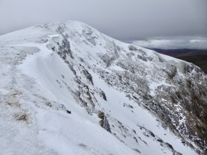 Wintery above 800 metres