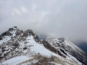 A break in the clouds