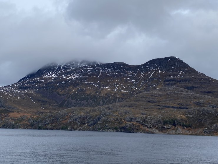 The South West side of Slioch