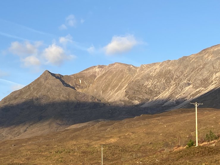 Coire an Laoigh, Beinn Eighe. This held the most snow on the mountain at the beginning of last week. Pretty much gone now.