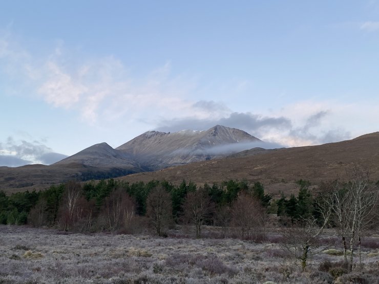 Sgurr nan Fhir Dubhe, at the East end of Beinn Eighe. No change here from yesterday.