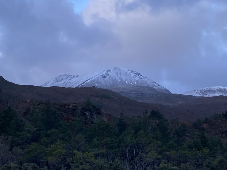 Creag Dhubh this morning.