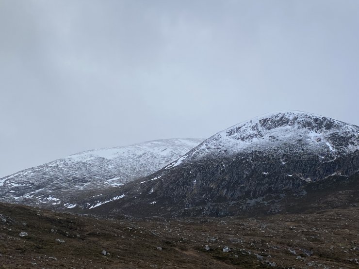 Beinn Liath Mhor Fannaich from the North.
