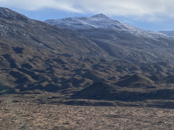 Drumlins... Just behind the Ling Hut.