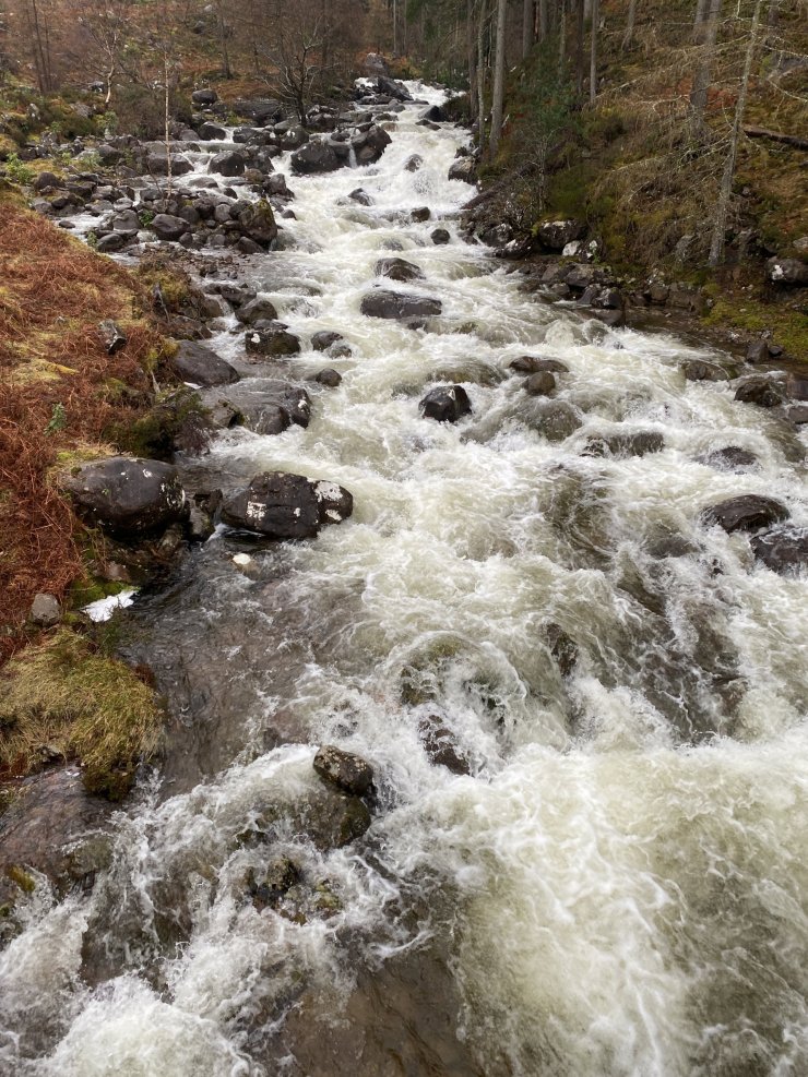 The Allt Coire Roill. I expect this will be far more dramatic tomorrow!