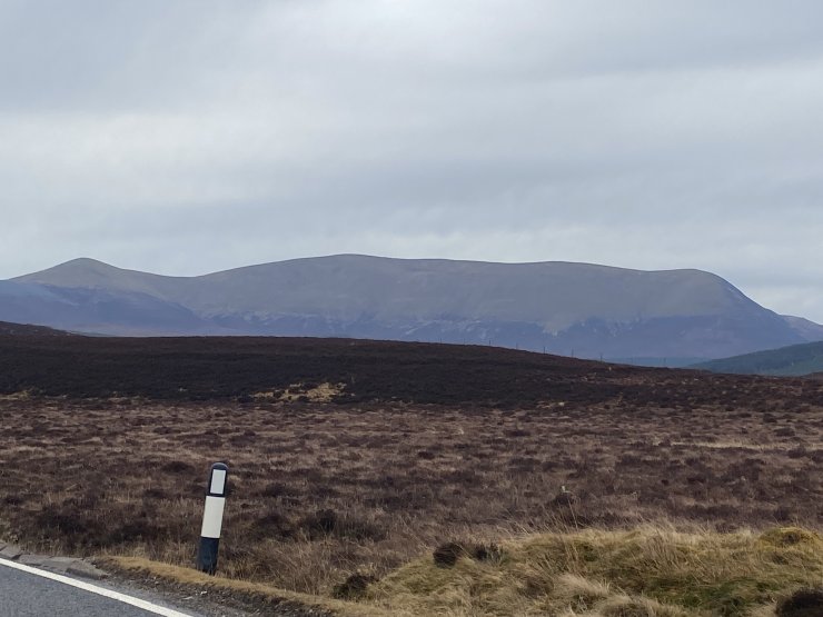 The NW aspect of Ben Wyvis.