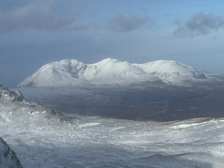 Looking North to An Teallach