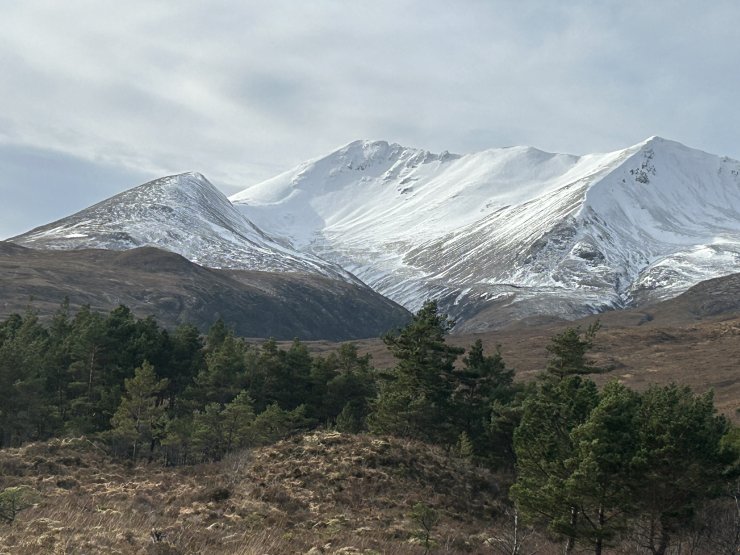 The South Eastern sides of Beinn Eighe, from Creag Dubh, to Sgurr nan Fhir Duibhe