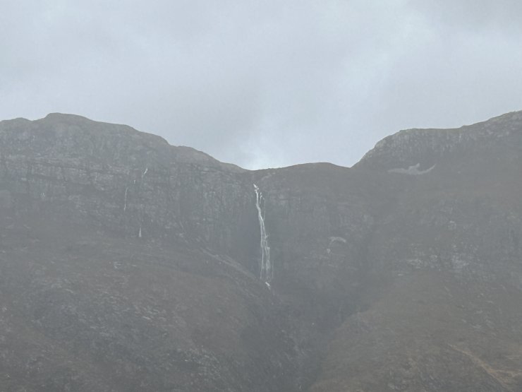 Our recent snow, now starting its journey back to the sea.