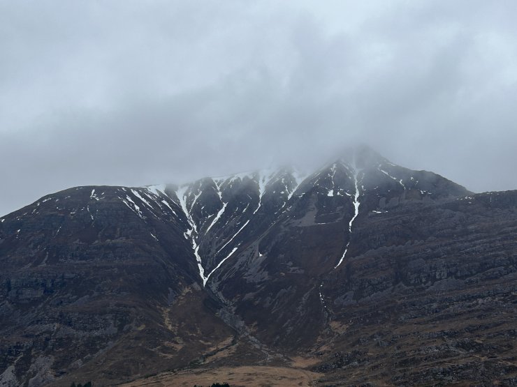 Mullach an Rathain, Liathach, above Torridon village.