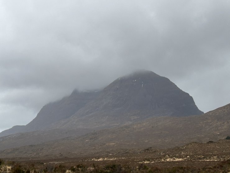 Liathach, early today.