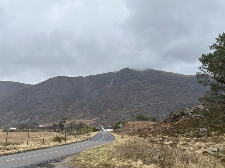 Mullach an Rathain above Torridon Village.